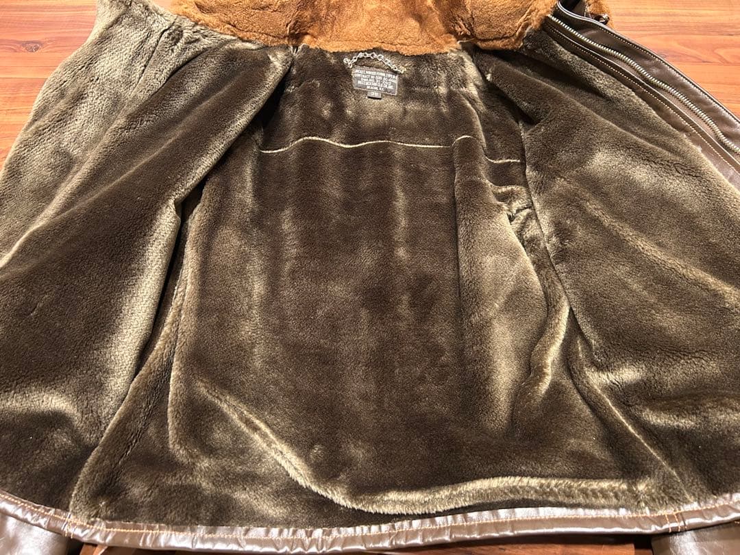 バズリクソンズ　B2 フライトジャケット ブラウン　ホースハイド　38