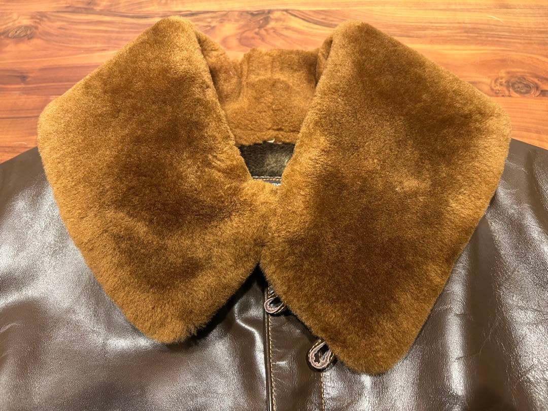 バズリクソンズ　B2 フライトジャケット ブラウン　ホースハイド　38