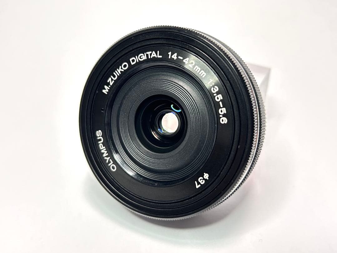 OLYMPUS 14-42mm f3.5-5.6 EZ 【動作品】ブラック712