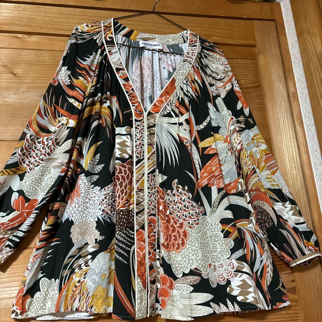 レオナールleonard 大きいサイズチュニック