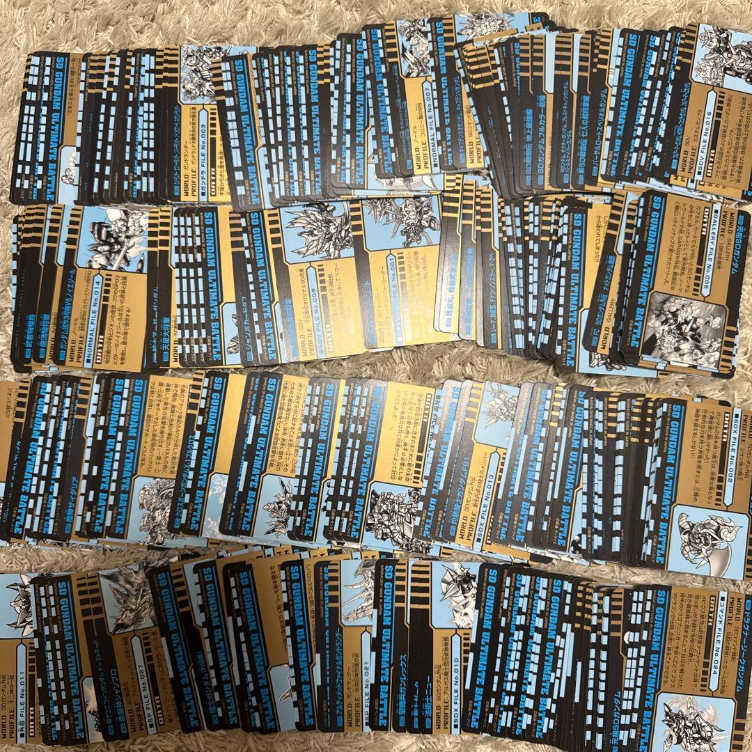 SDガンダム　アルティメットバトル　約200枚以上　まとめ売り【4886