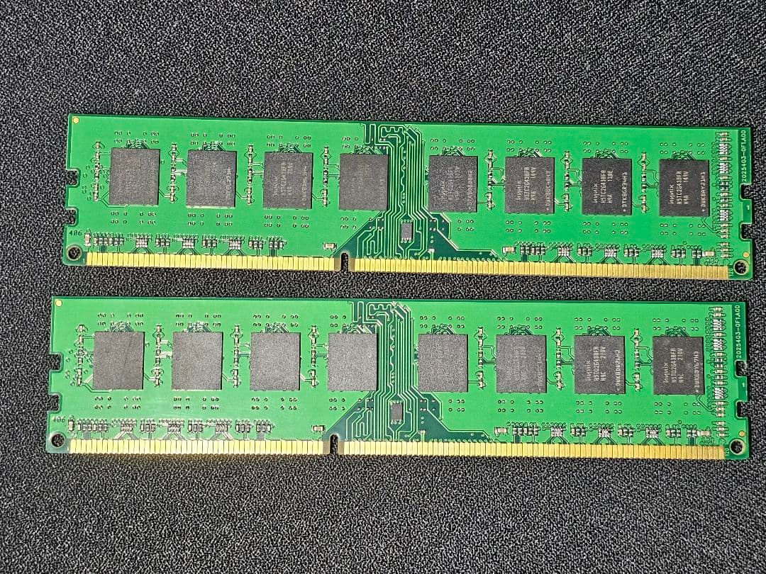 DDR3 32GB(2×16GB) non-ECC 1600MHz 2枚 メモリ