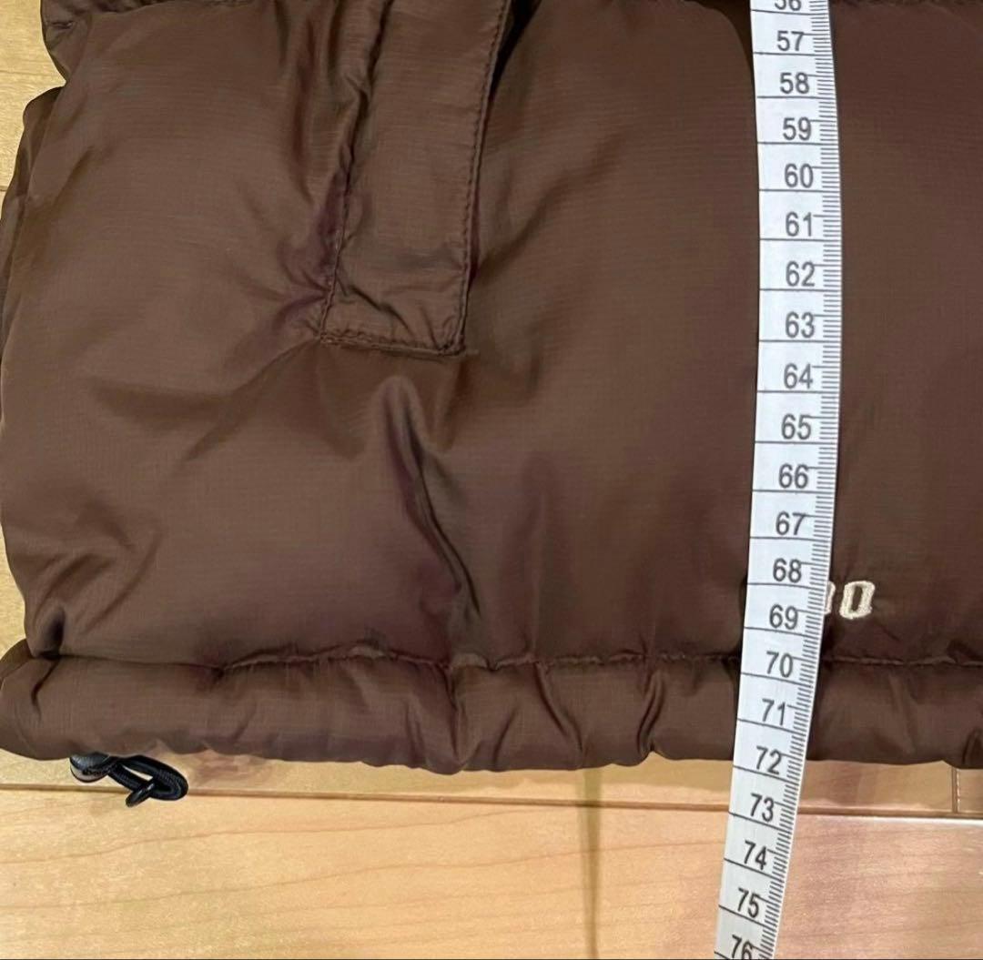 THE NORTH FACE ダウンベスト ブラウン ND00359 【XL】