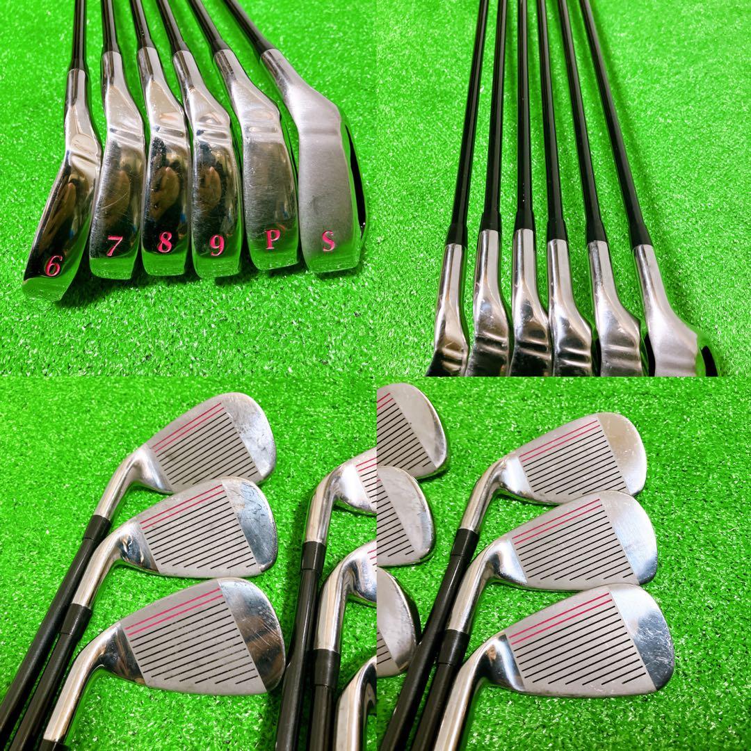 WORLD EAGLE FL-01 V2 レディースゴルフクラブ 10本セット