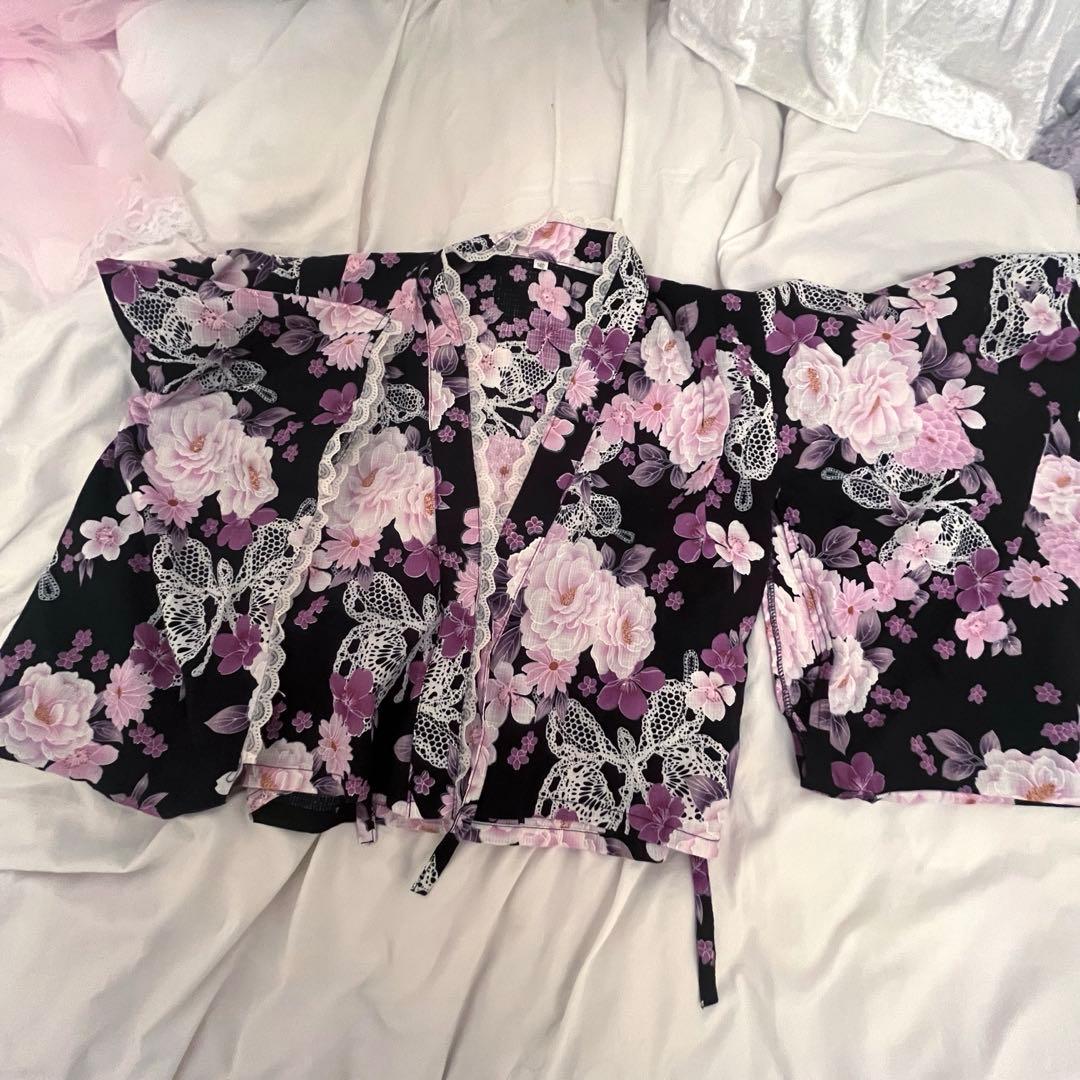 【即完売】 140❤︎ 浴衣ドレス❤︎ 量産型 地雷 姫ぎゃる y2k