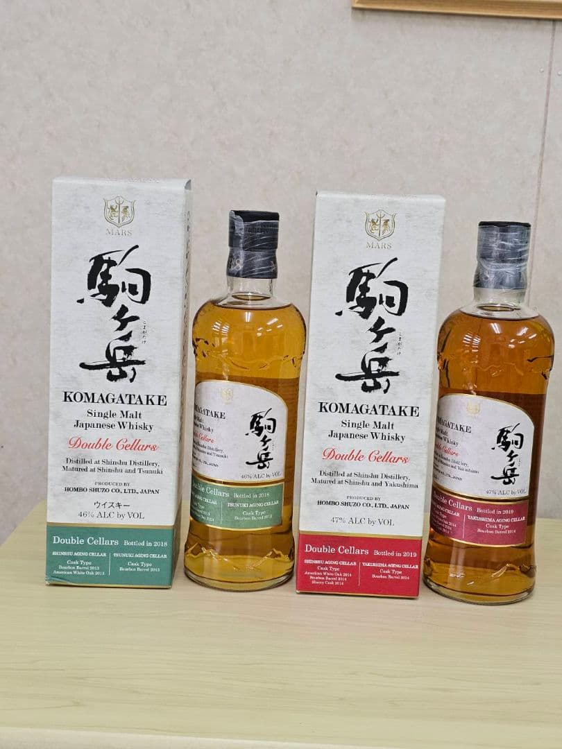 本坊酒造　シングルモルト駒ヶ岳ダブルセラーズ