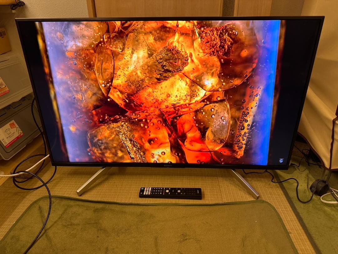 スマートテレビ　4K対応！SONY ソニー　KJ-43X8500F　映り綺麗美品