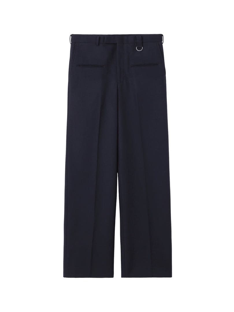 [着画あり] 25aw WOOL BARATHEA WIDE TROUSERS