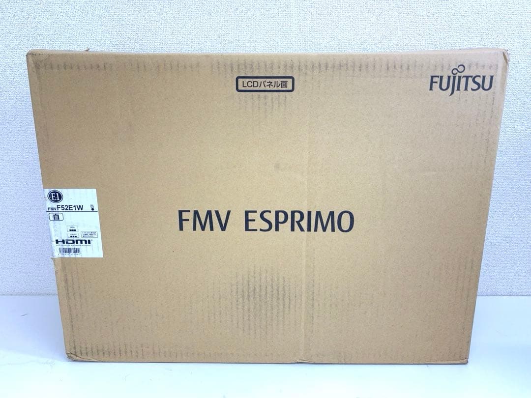 新品未開封 富士通 FMV 液晶一体型パソコンFMVF52E1WG