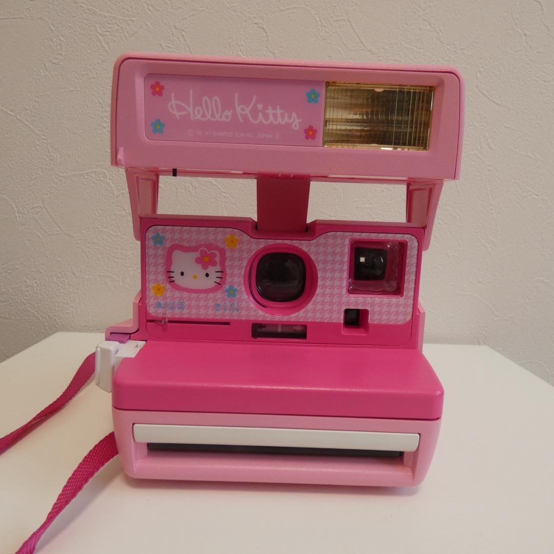 ポラロイドカメラ　ハローキティ　Polaroid ケース付き