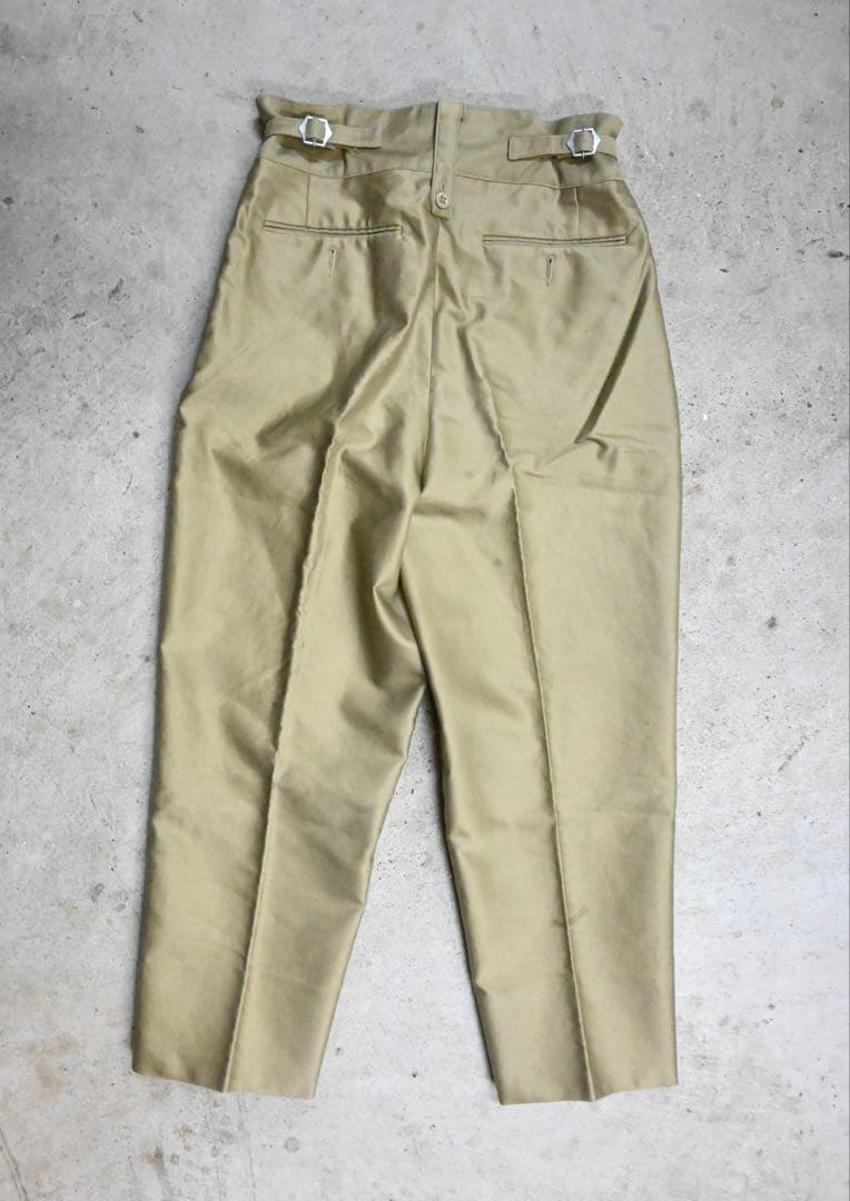 NEAT ギザモールスキン チノ ベルトレス