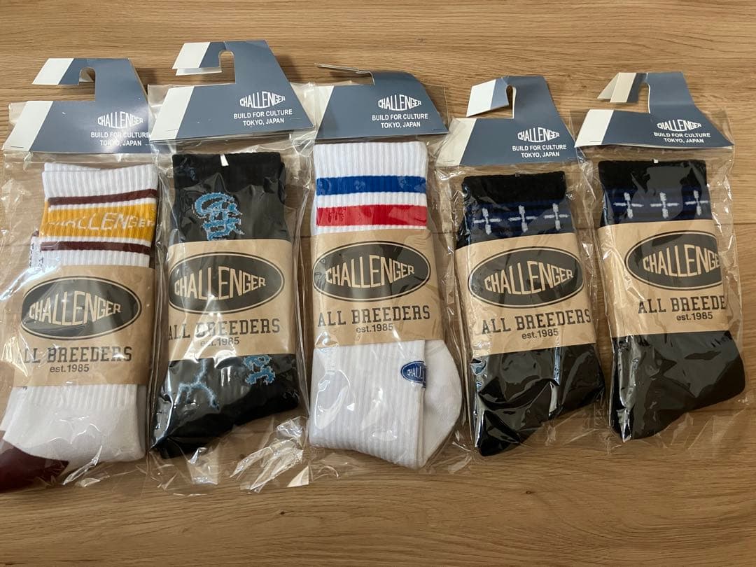 【新品セット売り】challenger ソックス