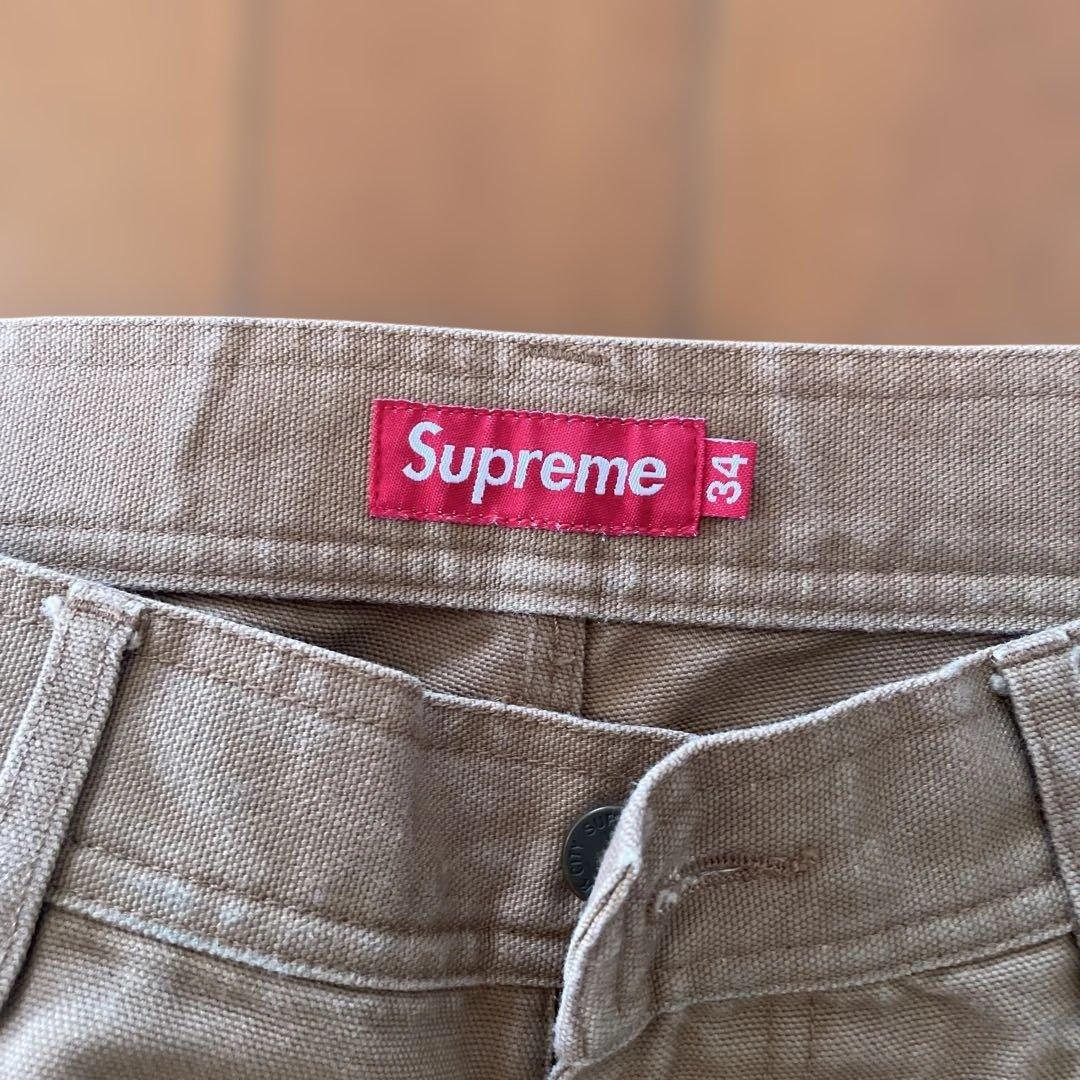 Supreme ワークパンツ ベージュ 34