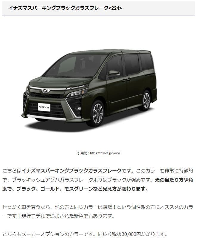 ☆ヴォクシー80系　純正リアウイング