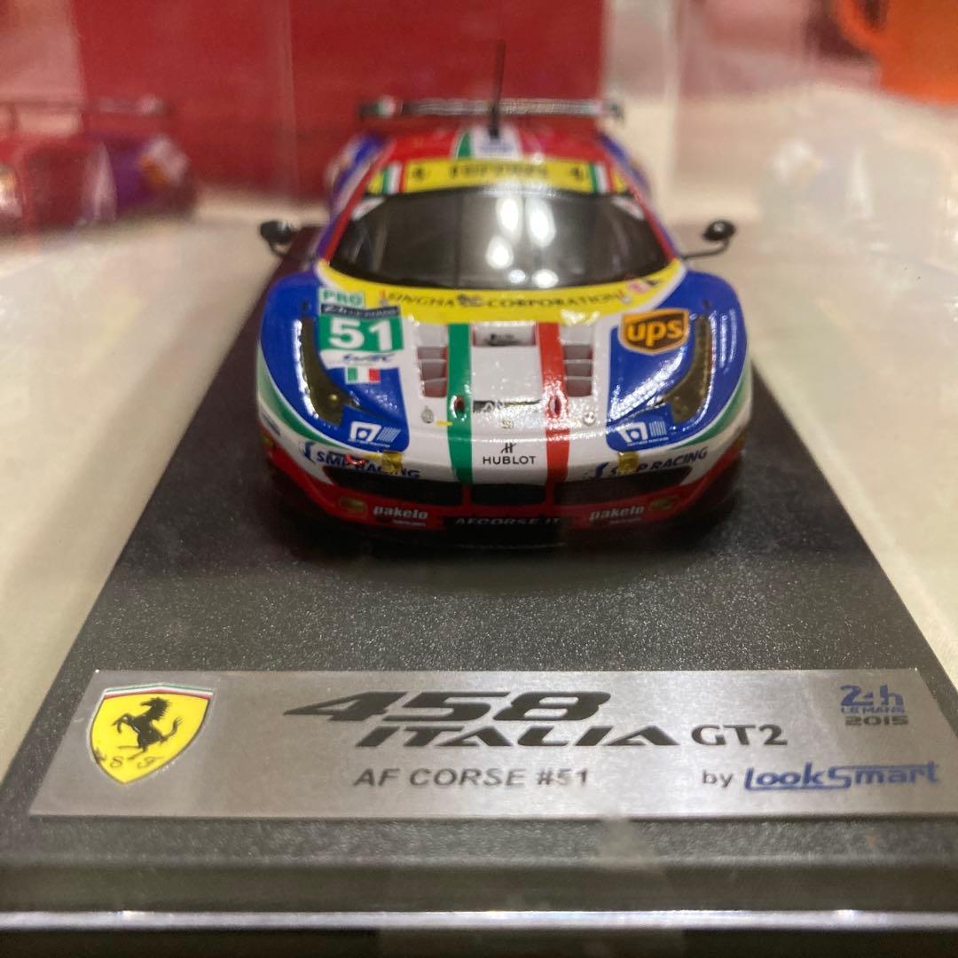 ルックスマート 1/43 フェラーリ 458 GT2 LM2015 No.51