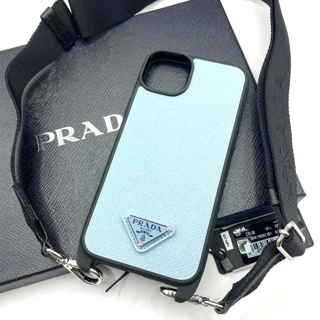 【お値下げ】プラダ iPhone14 PLUS スマホケース スマホショルダー