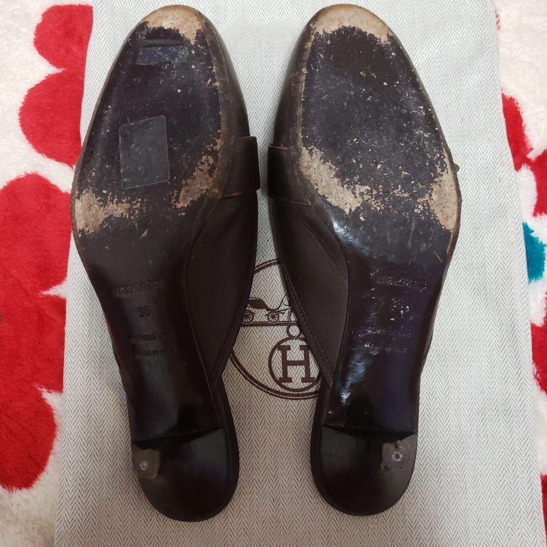 エルメス　HERMES　ミュール　パンプス　極美品保護シール付き♥️