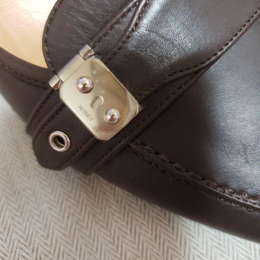 エルメス　HERMES　ミュール　パンプス　極美品保護シール付き♥️