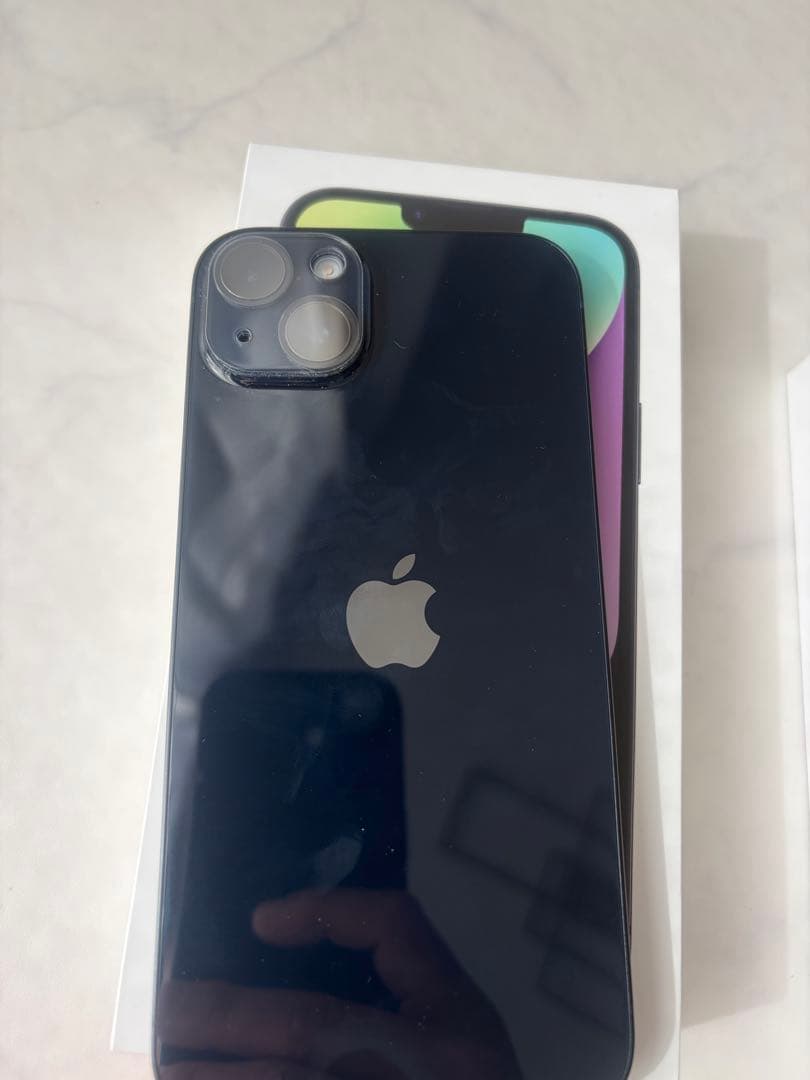 Apple iPhone 14Plus 256GBブラック　本体 ケース付き