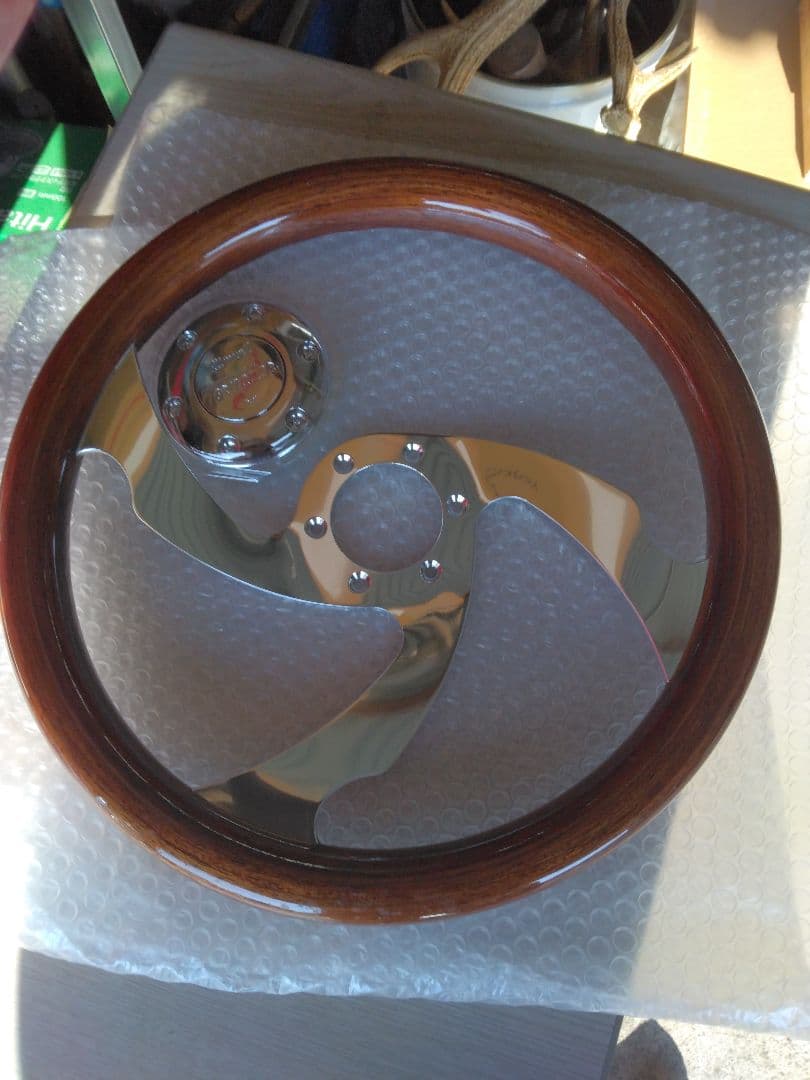 ウッドステアリング3本セット魔国さん専用です。