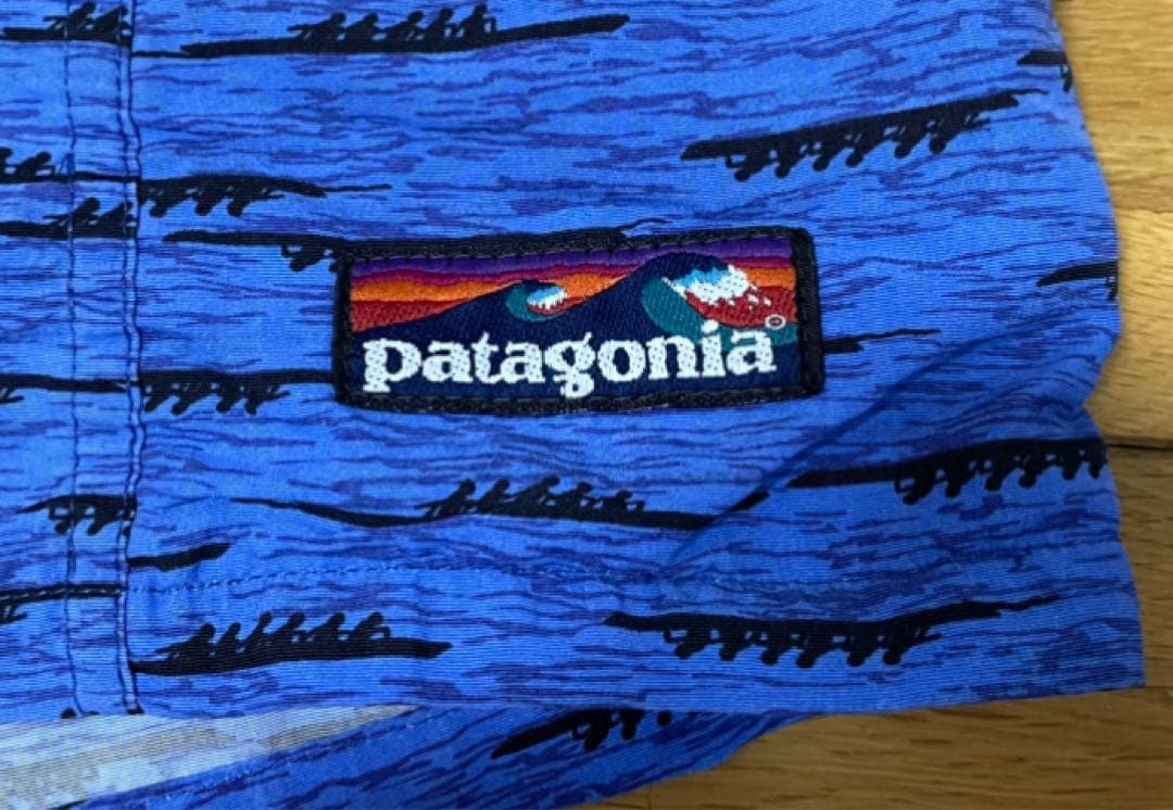 M*2様 パタゴニア patagonia リバーショーツ カヌー柄 波タグ 95