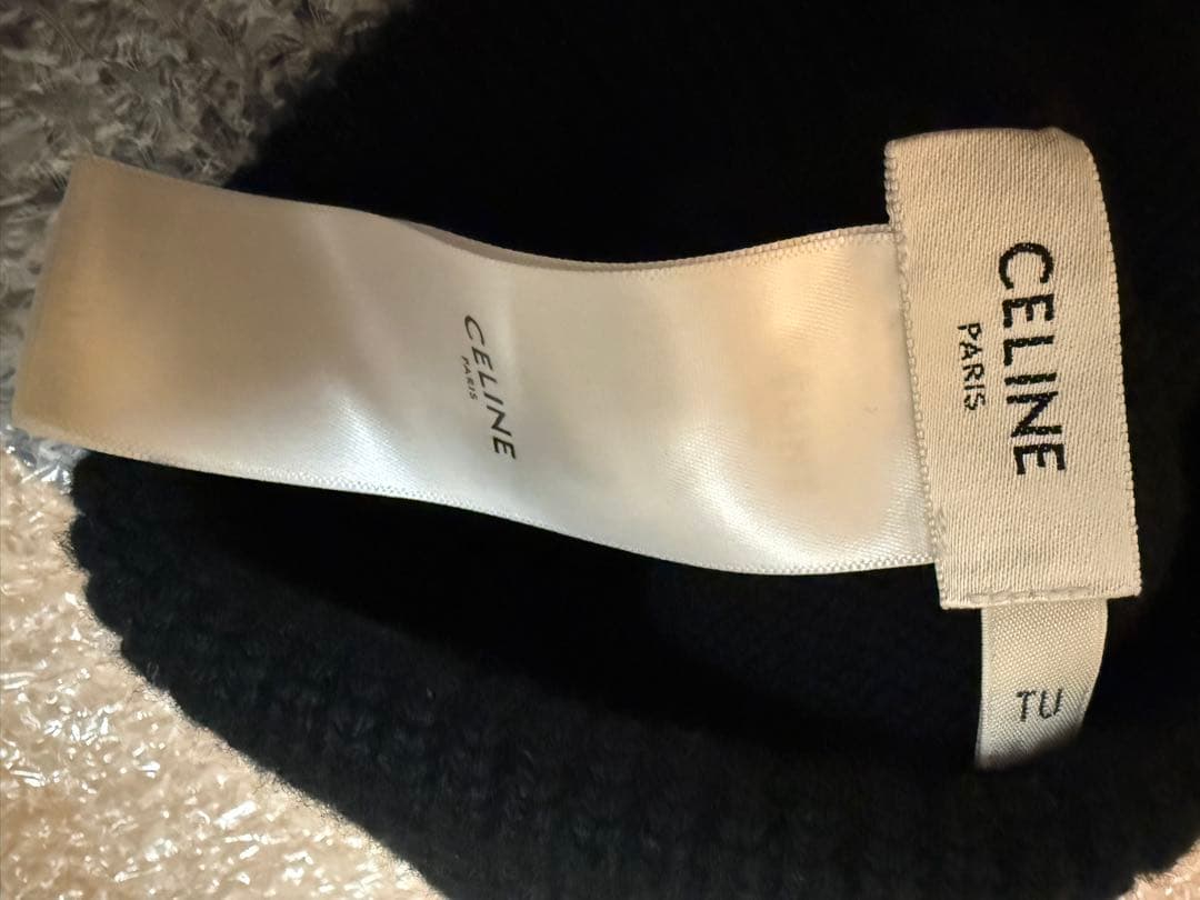 CELINE セリーヌ トリオンフ キャップ ニット帽 yzerr着用