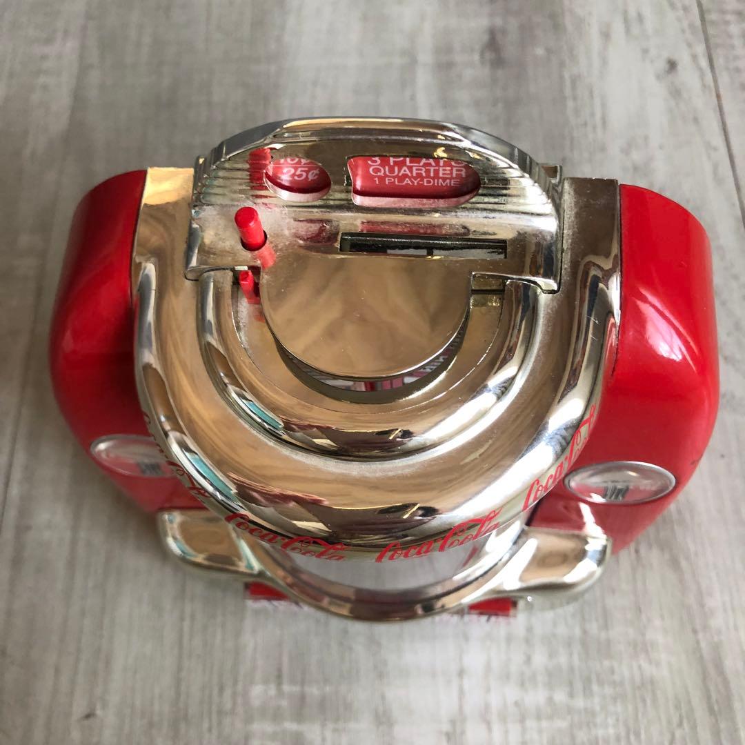 アメリカUSAビンテージコカコーラジュークボックス型バンク貯金箱1996