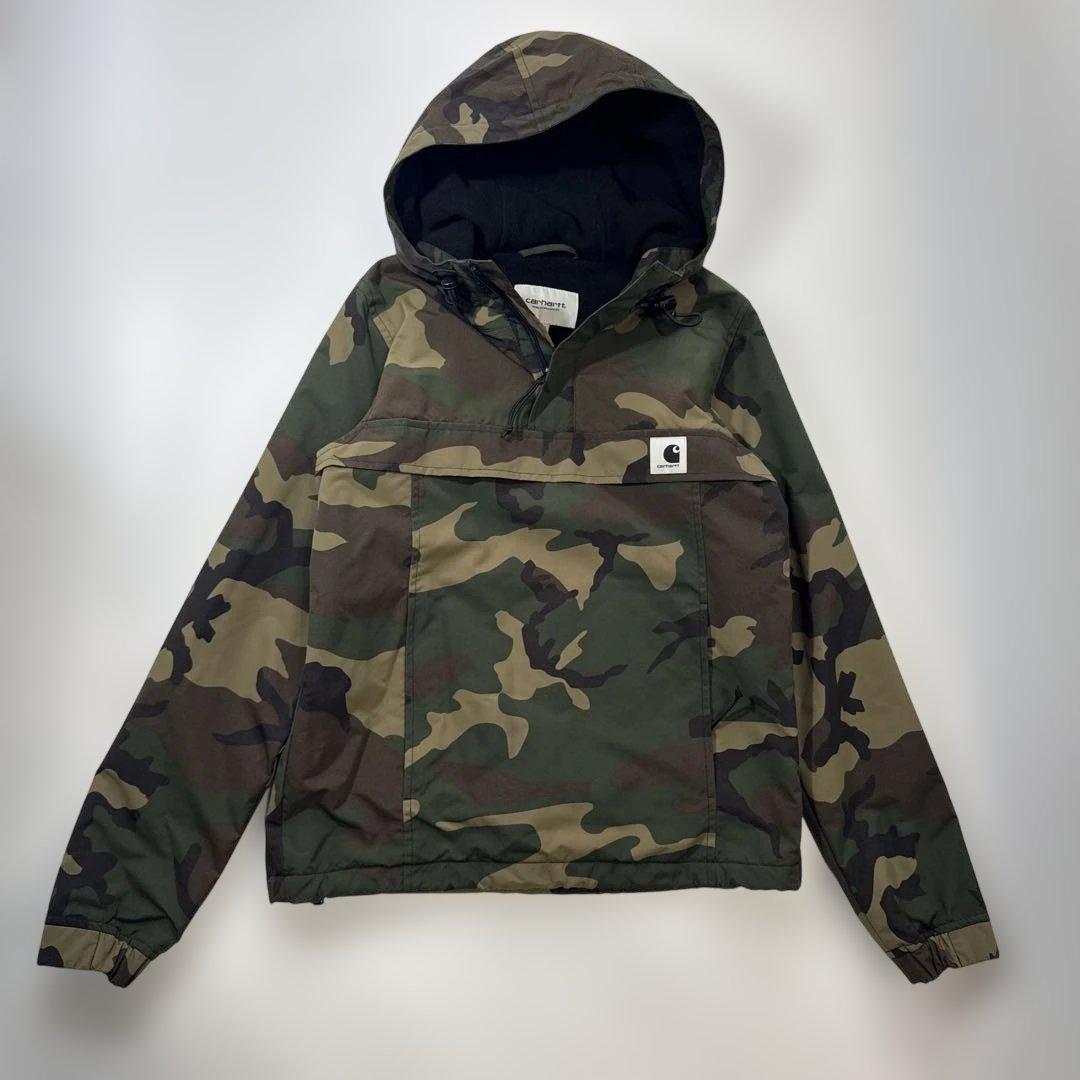 CARHARTT WIP W' NIMBUS プルオーバー カモ XS 美品　冬