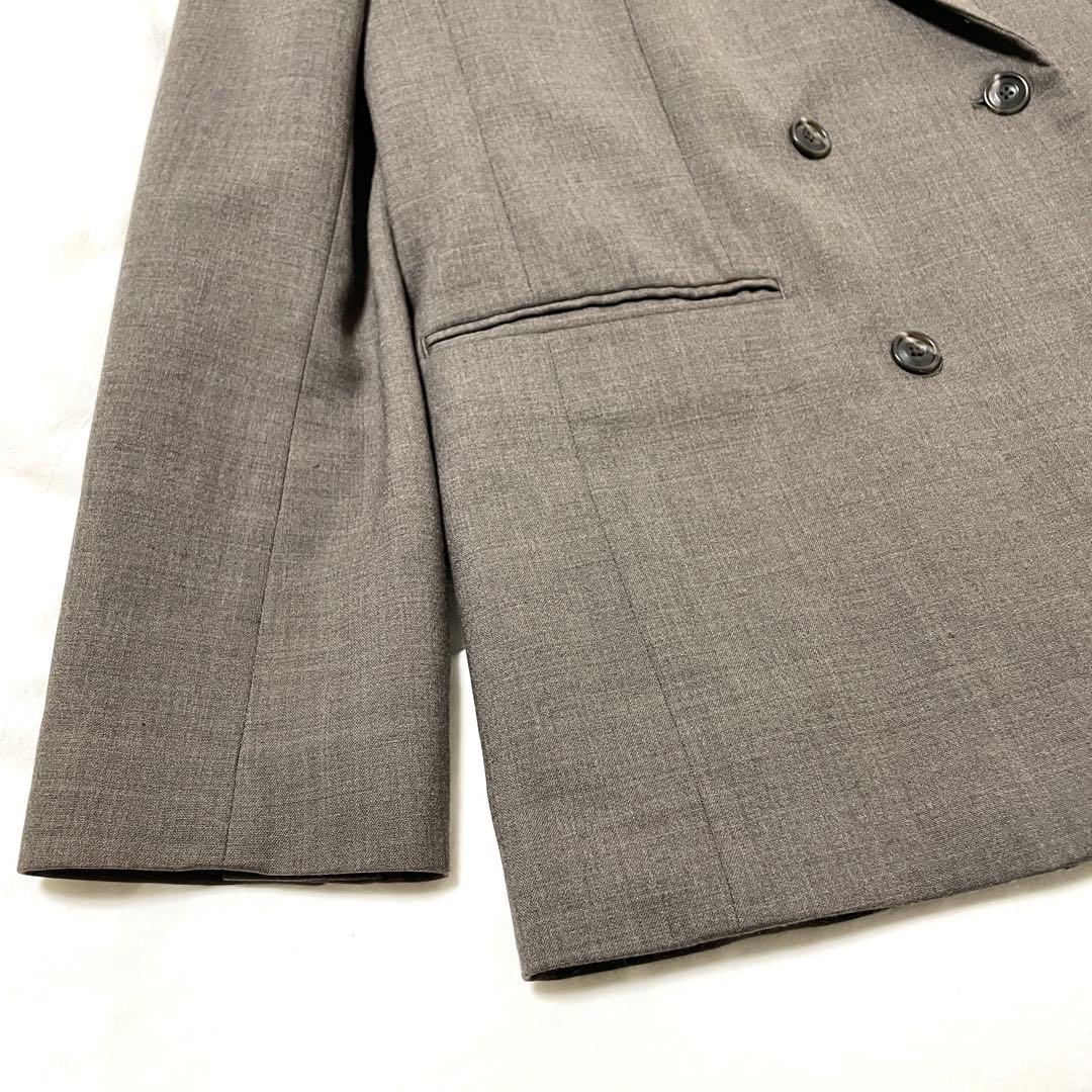 ■美品■スピックアンドスパン　ダブルテーラードジャケット　ブラウン　38