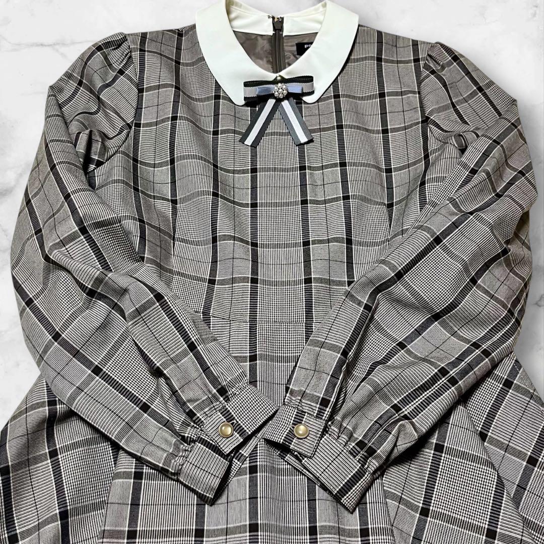 【極美品】pom ponette ボレロ　　ワンピース　アンサンブル 160卒服