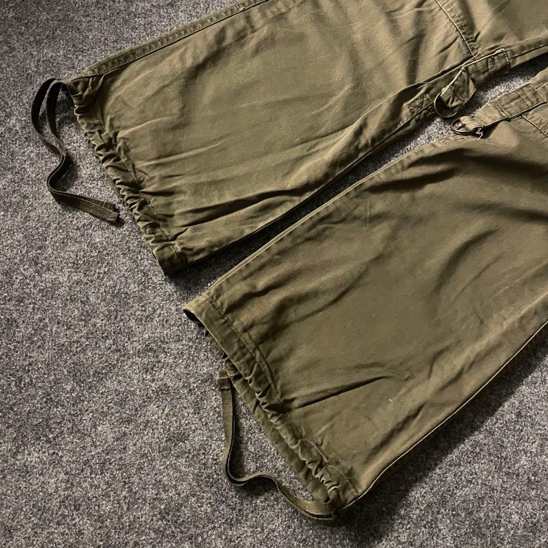 蓮様　フレア　カーゴパンツ　ギミック　ミニタリー　y2k カーキ S
