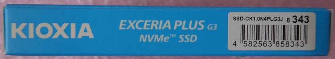 EXCERIA PLUS G3 SSD-CK1.0N4PLG3J 1TB ①