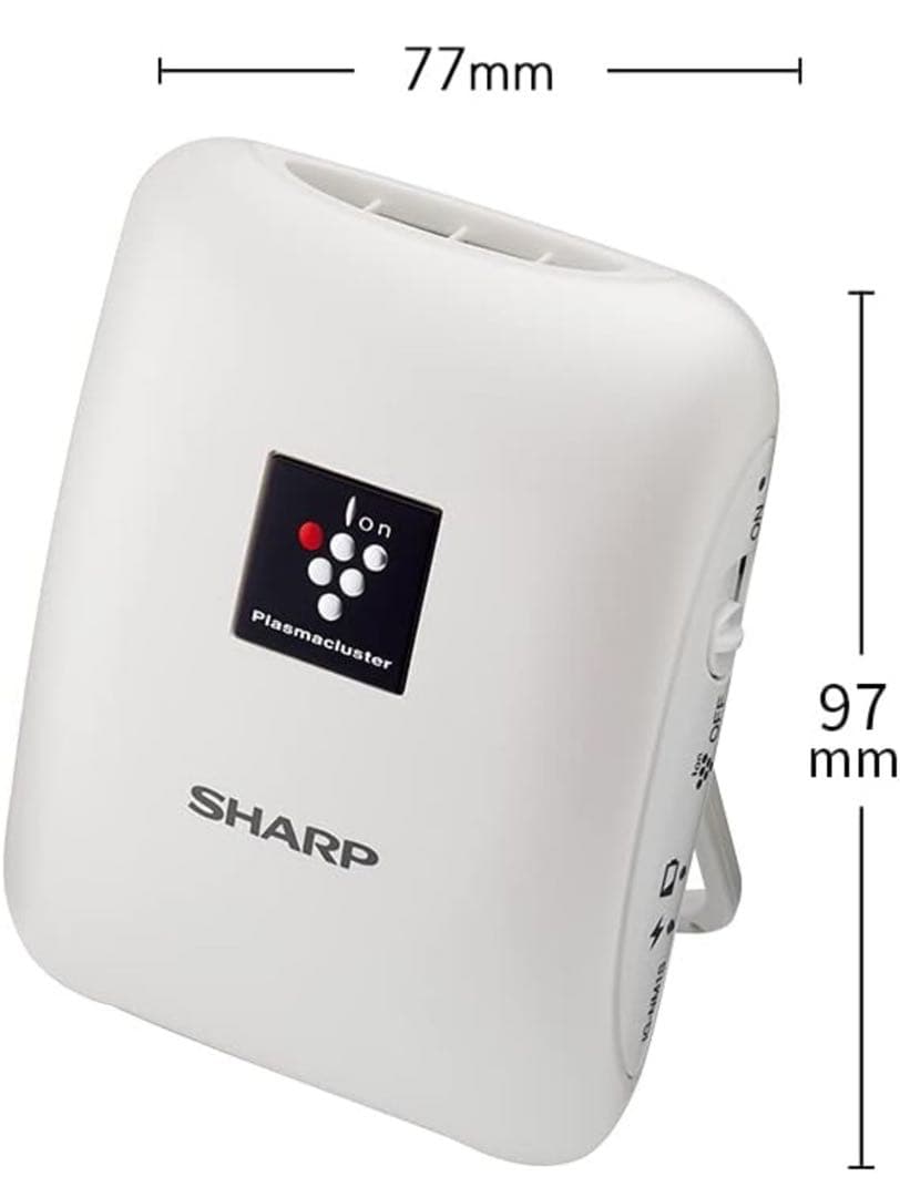 【美品】シャープ プラズマクラスター イオン発生機 ホワイト IG-NM1S-W