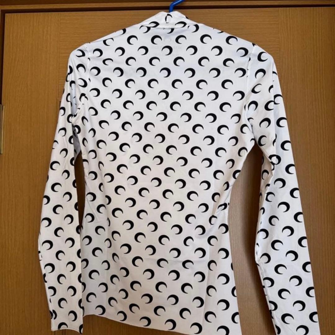 MARINE SERRE タートルネック ホワイトM正規品