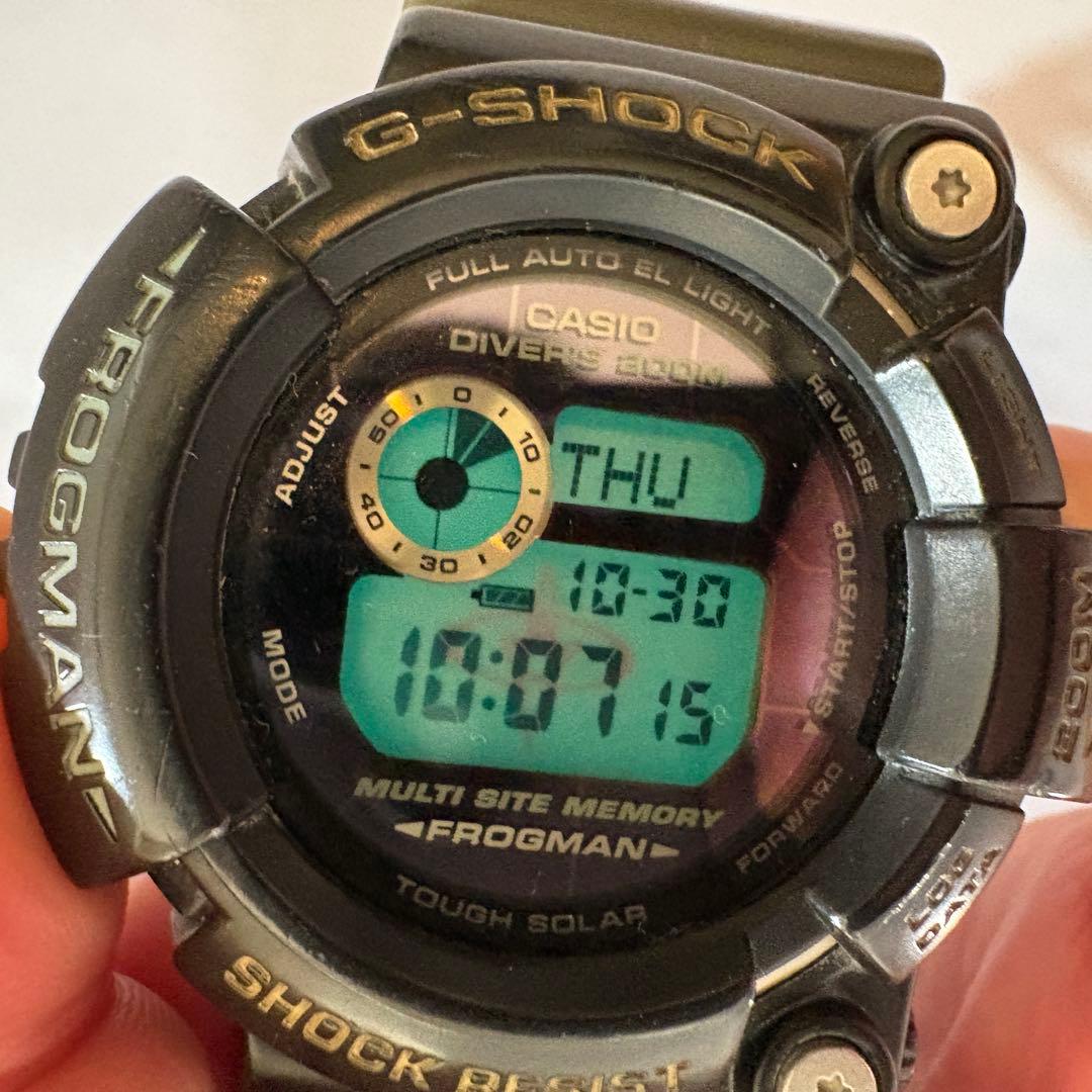 【稼働品】CASIO カシオ G-SHOCK Frogman トリプルクラウン