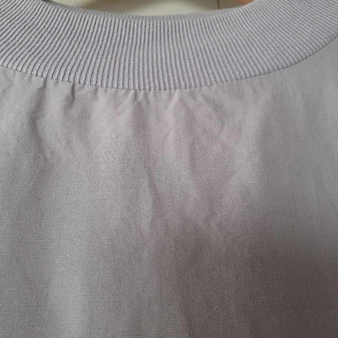 中川政七商店　綿麻ハイネックワンピース