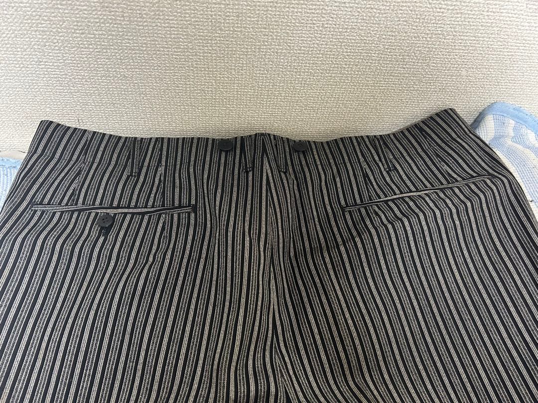 h*a様 50s 60s ヴィンテージ　スラックス　ストライプ　アルミタロンジッ