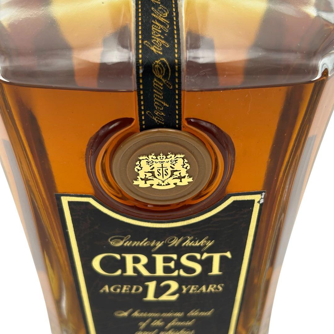 ⭐️新品未開封⭐️ サントリー クレスト 12年 ウイスキー 700ml 43%