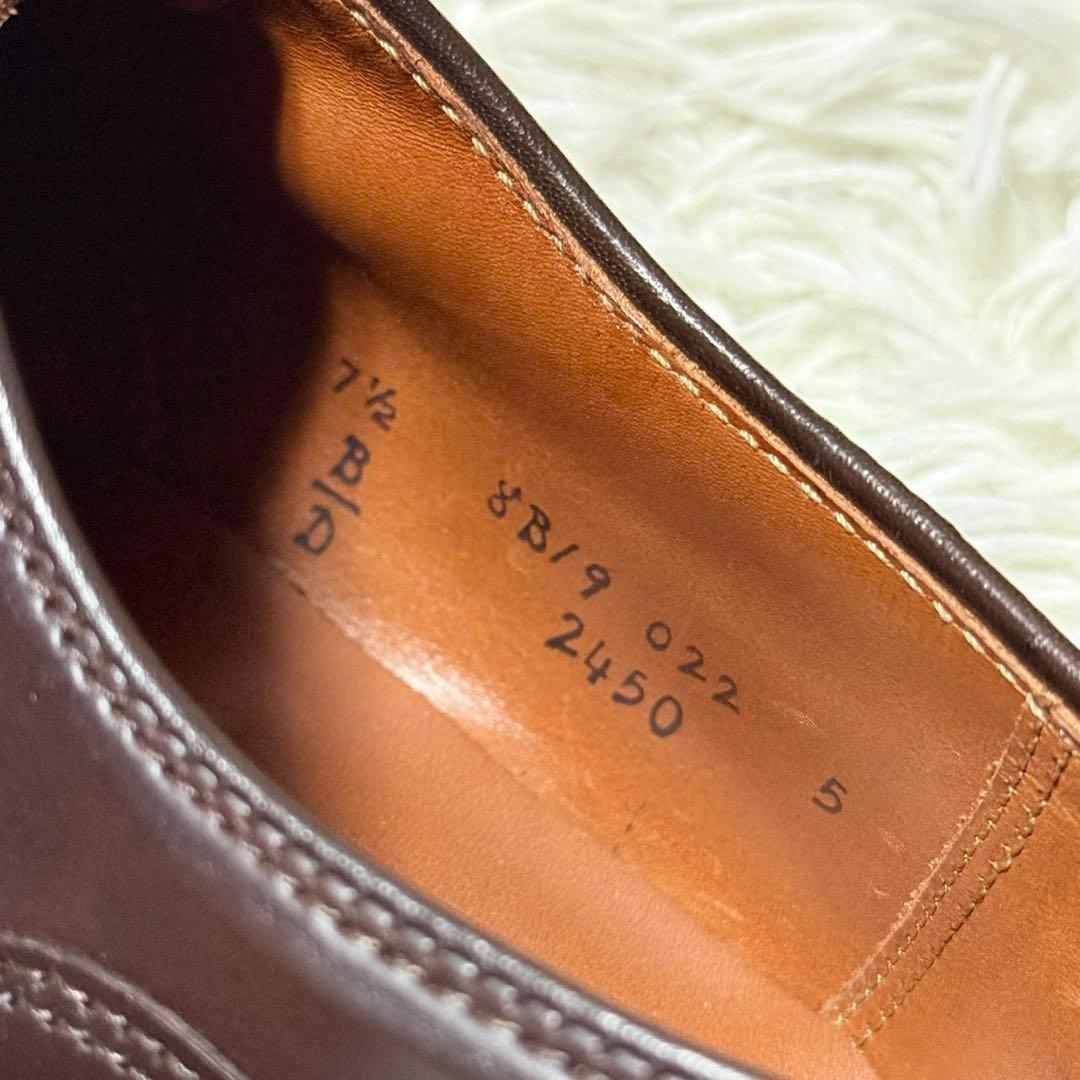 未使用✨オールデン　コードバン　ノルウィージャン　US7 1/2 茶　2450
