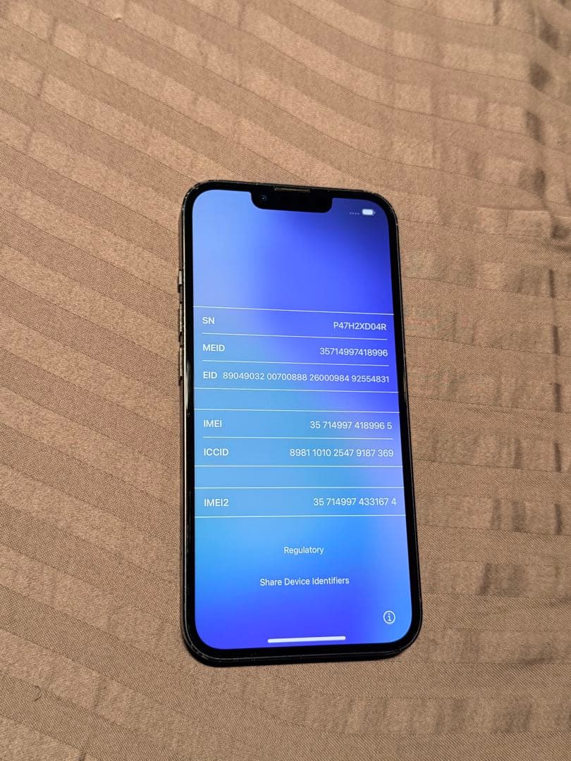 Apple iPhone 13 128GB 青