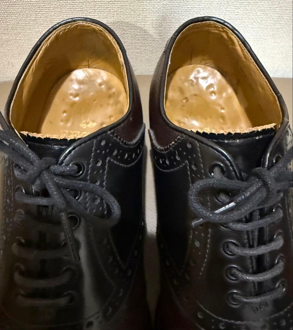 美品！希少！リーガル サドルシューズ ブラック×ブラウン シボ革25cm