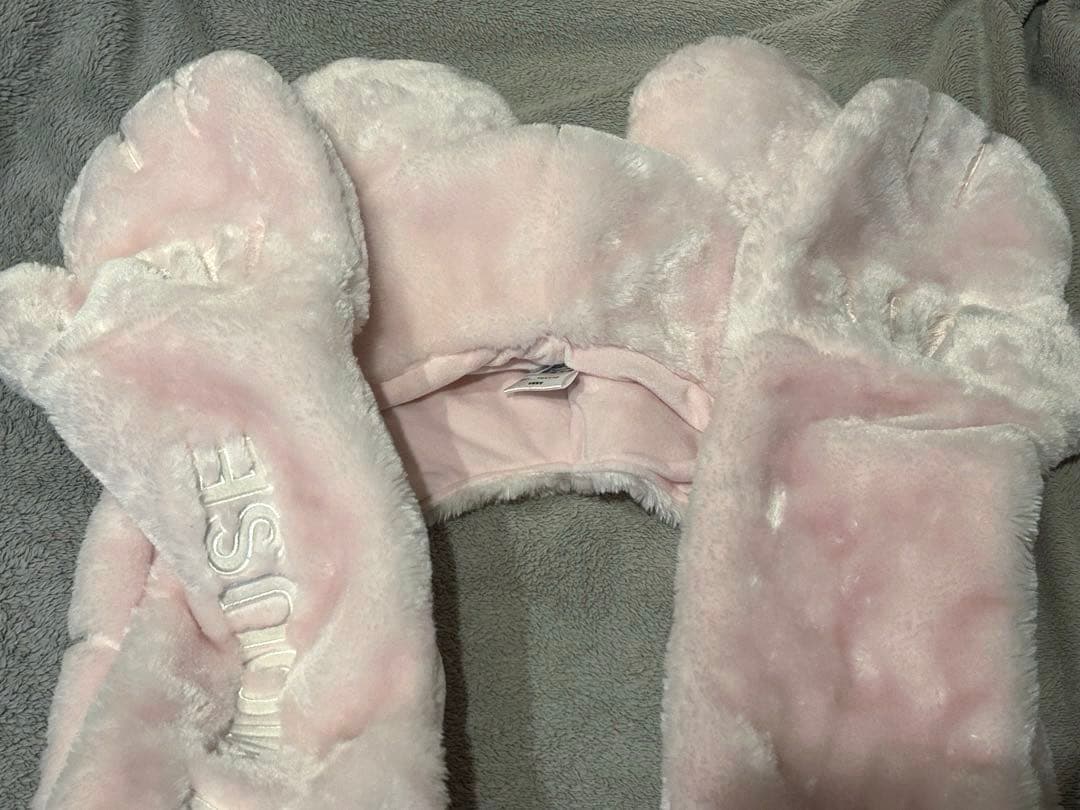 ディズニー マフラーファンキャップ ピンク