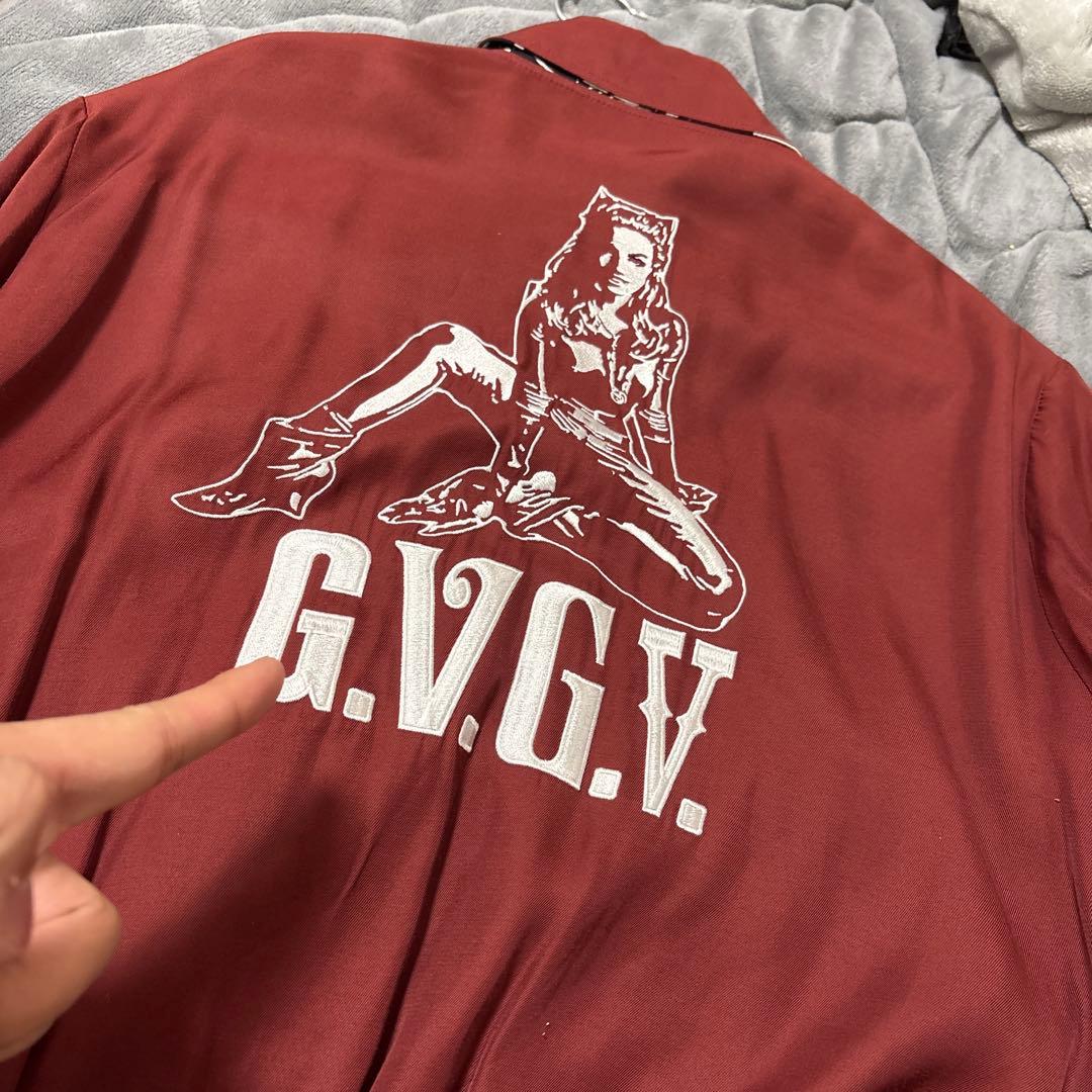 早い者勝ち！レア物☆美品☆ 【G.V.G.V.】総柄&刺繍『リバーシブル❕❗』