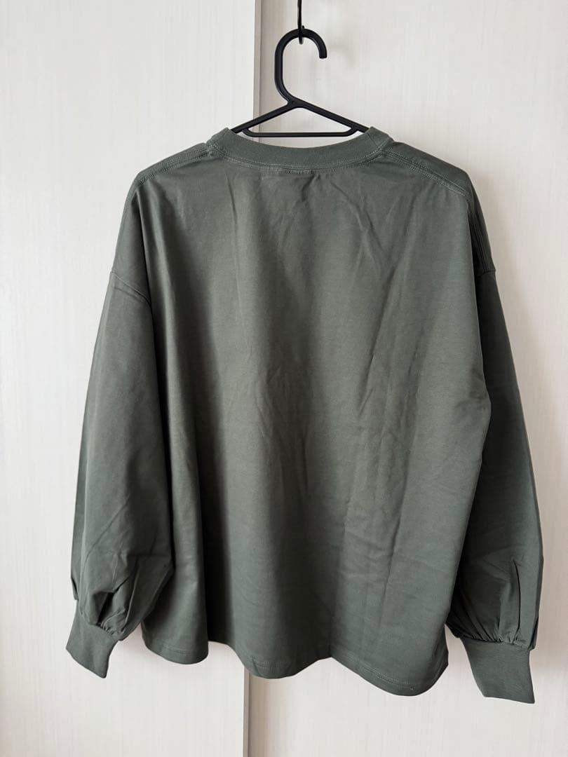 HYKE ハイク ロングスリーブ ボリューム袖丈 カットソー 長袖 レディース