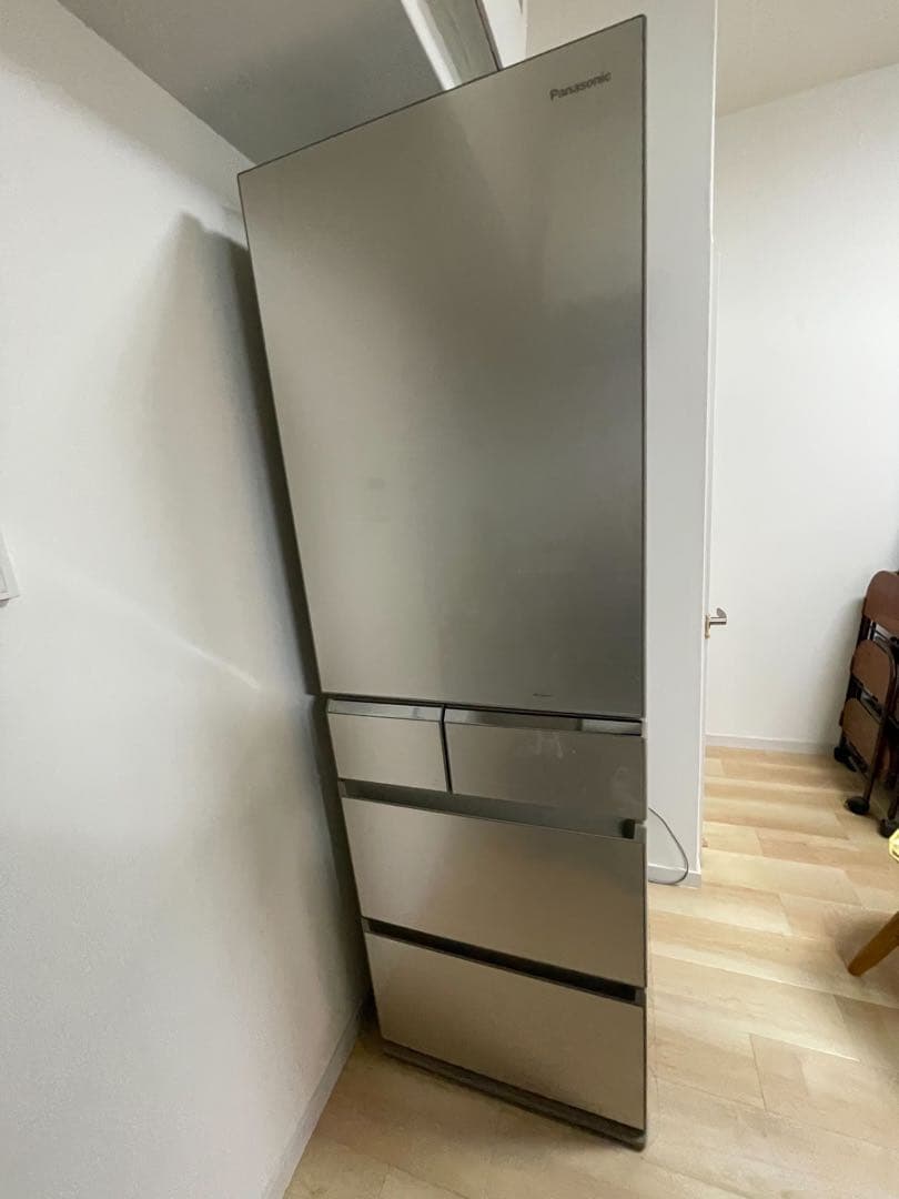 【明日3/5までの出品！！】Panasonic 冷凍冷蔵庫 NR-E430GVL