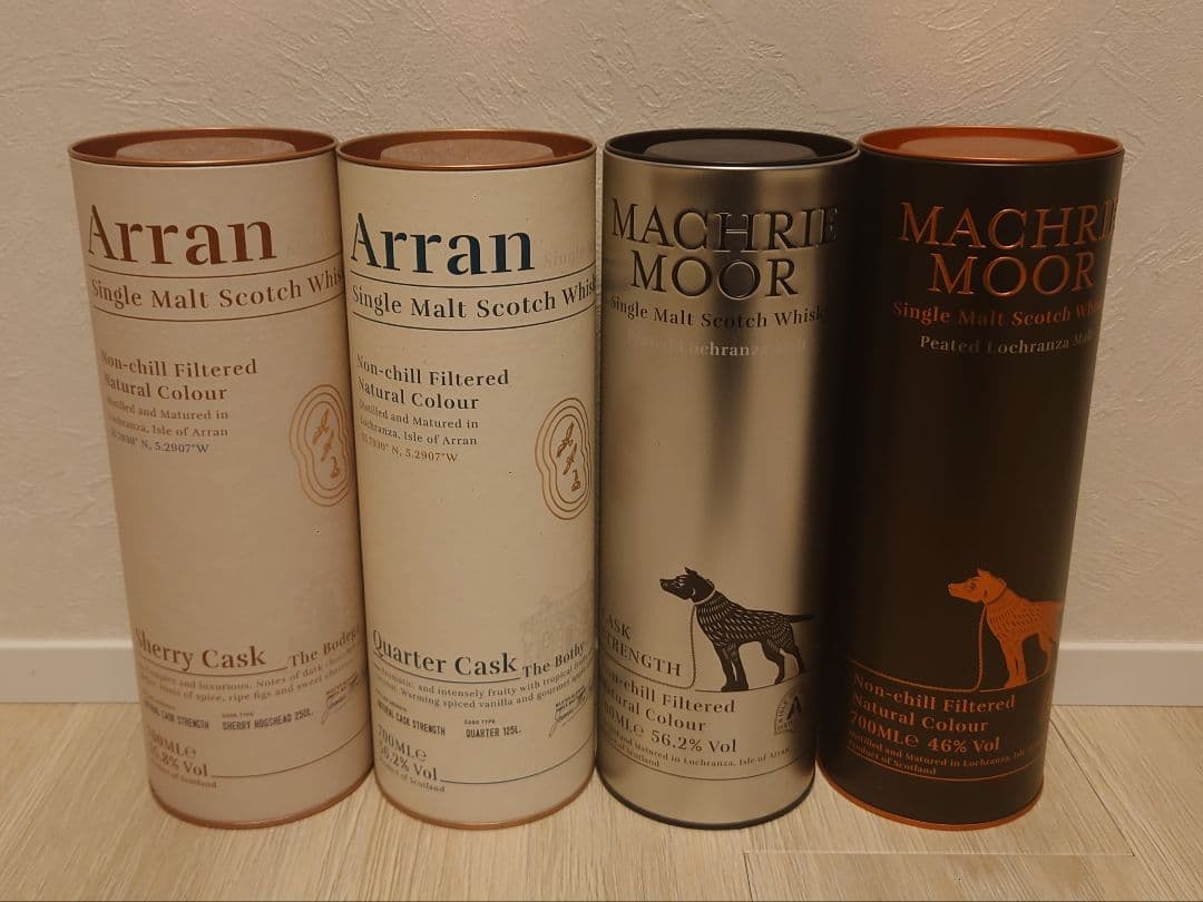 アラン、マクリームーア　4本セット