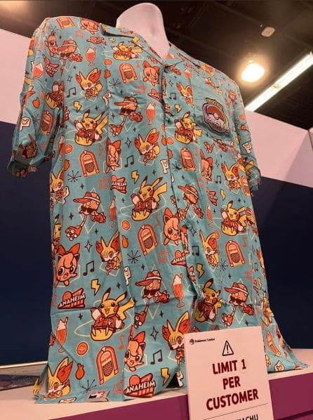 WCS 2025 アロハシャツ アナハイム ポケモンセンター ポケセン 海外