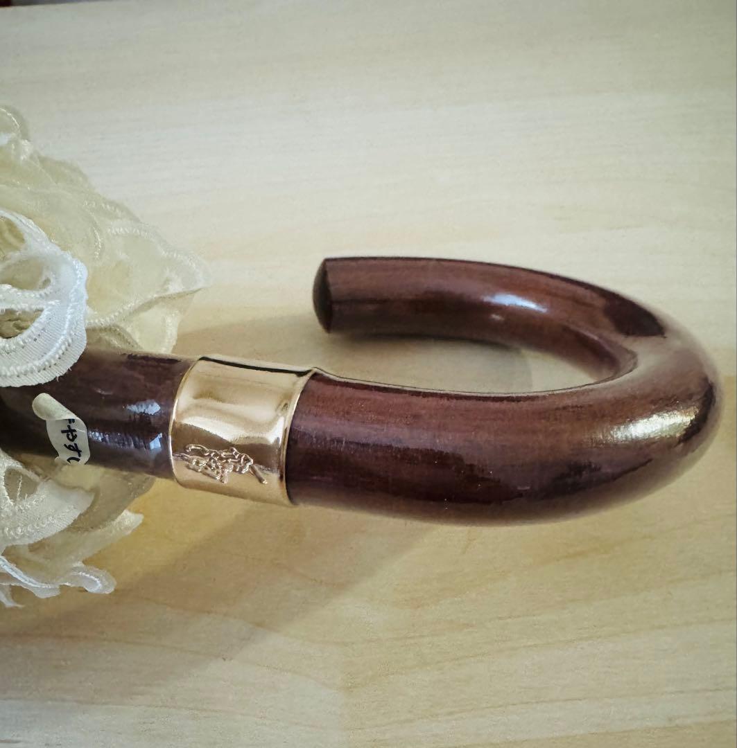 新品★ポロラルフローレン楽折★晴雨兼用★ 遮光 遮熱 UV ★エンブフリル白