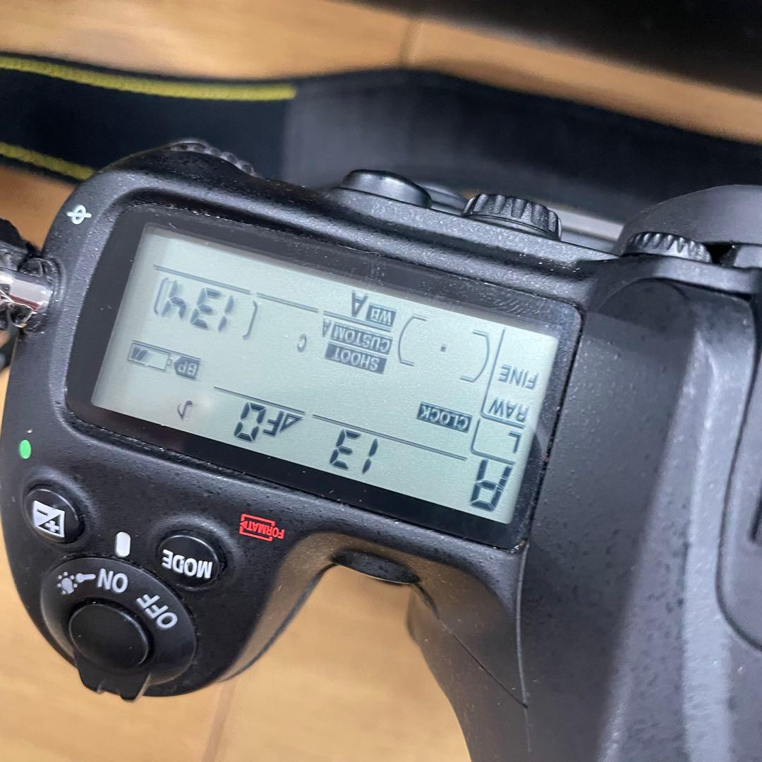 動作品 Nikon D300 デジタル一眼レフ ボディ MB-D10付き