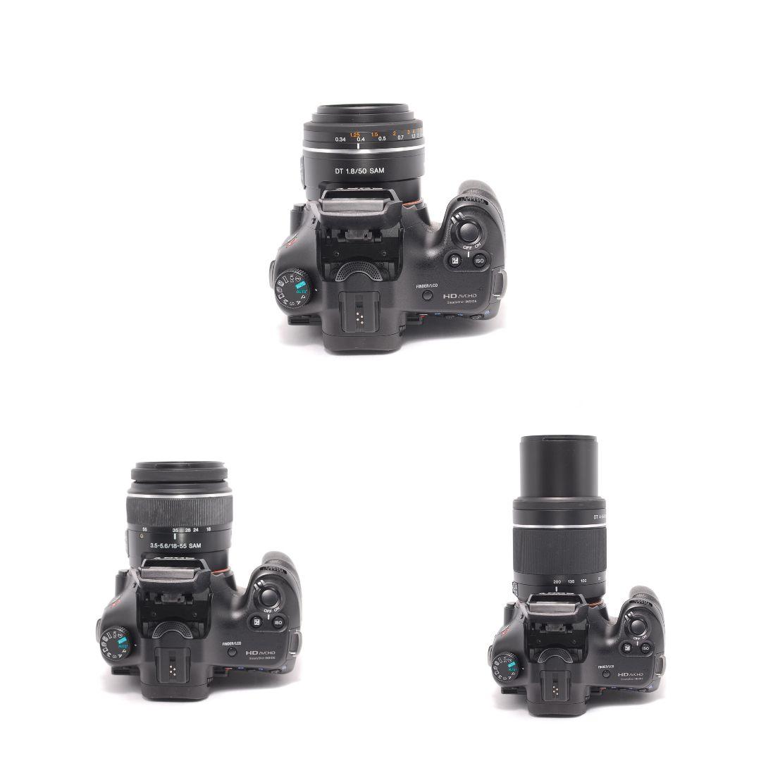 ❤即購入1000円OFF❤ SONY α65 単焦点 望遠 レンズ3本セット